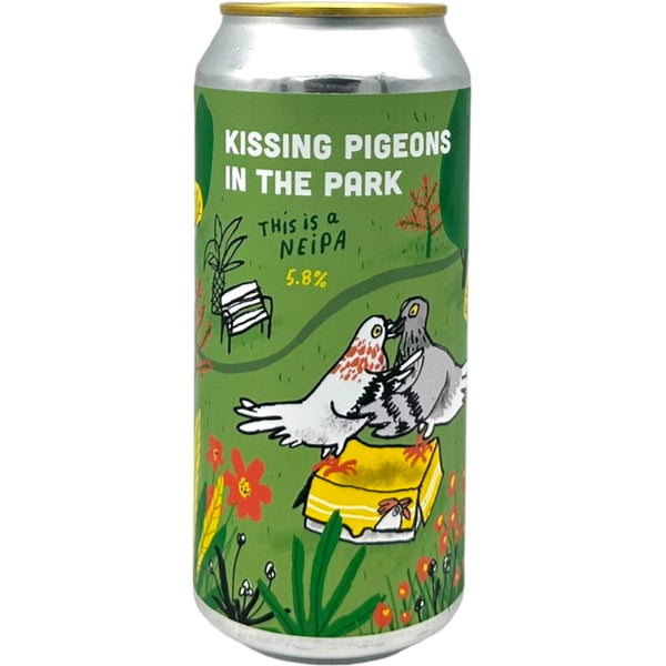 Pretty Decent Kissing Pigeons In The Park
