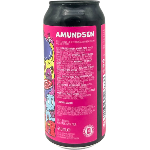 Amundsen 11th Birthday Cake Raspberry, Passionfruit, Citrus Mousse Cake W/ Whipped Marshmallow Cream Pastry Sour