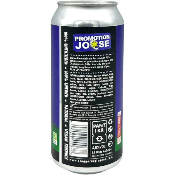 Staggeringly Good Blues Inherit The League (Promotion Joose)