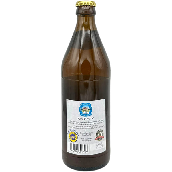 Klosterbrauerei Reutberg Reutberger Kloster-Weisse BBE 03.25