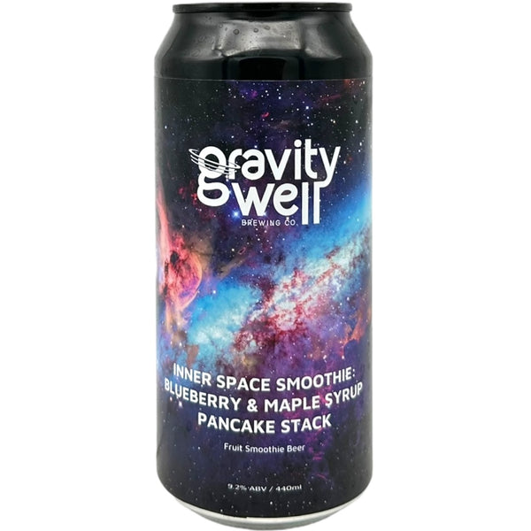 Gravity Well Inner Space Smoothie: Blueberry Maple Pancake Stack