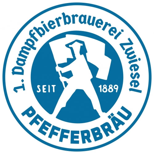 1. Dampfbierbrauerei Zwiesel Pfeffer Hell - Heiger Vollbier