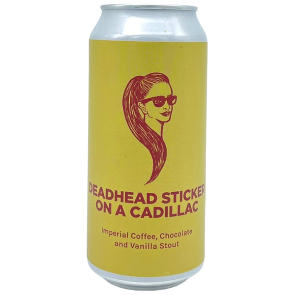 Pomona Island Deadhead Sticker On A Cadillac
