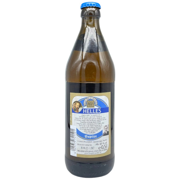 Brauerei Göller Baptist Helles