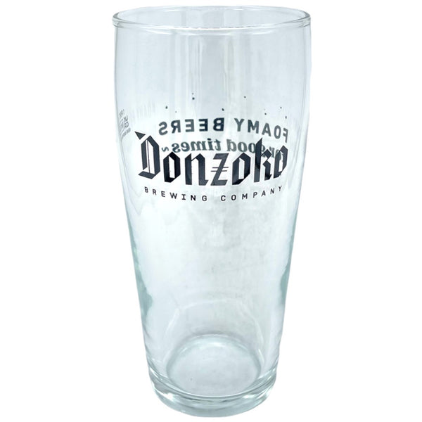 Donzoko Foamy Beers for Good Times Glass