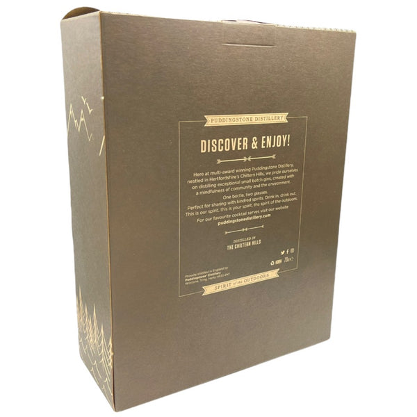 Puddingstone Distillery Campfire London Dry Gin Gift Set (local delivery or collection only)