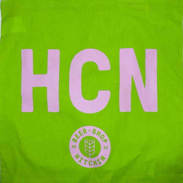Beer Shop Hitchin Screen Print Cotton Tote Bag
