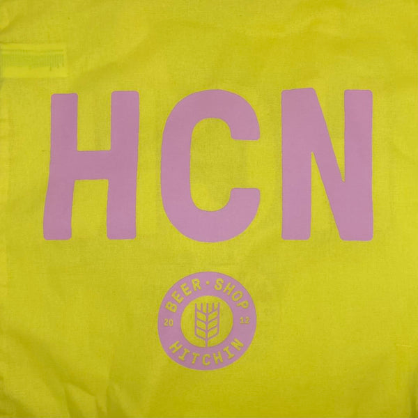 Beer Shop Hitchin Screen Print Cotton Tote Bag