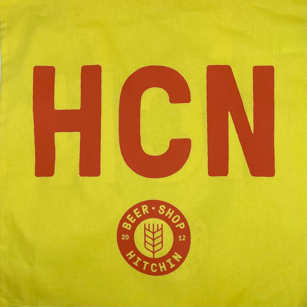 Beer Shop Hitchin Screen Print Cotton Tote Bag