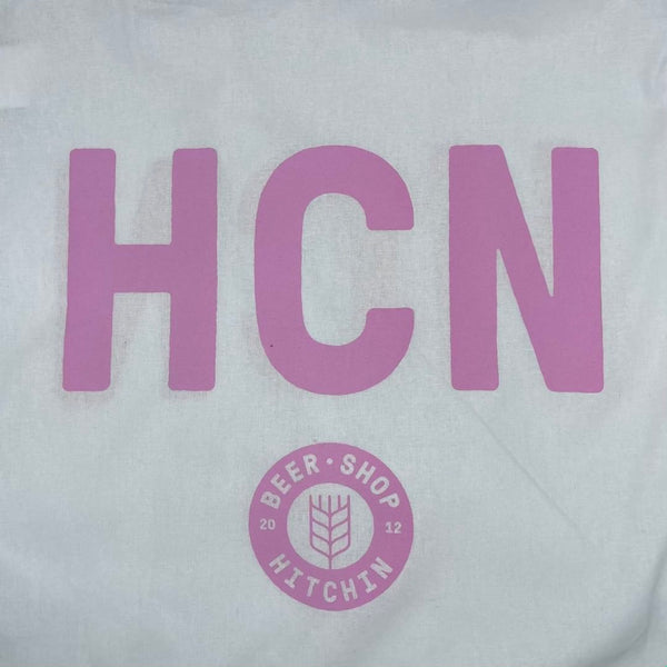 Beer Shop Hitchin Screen Print Cotton Tote Bag