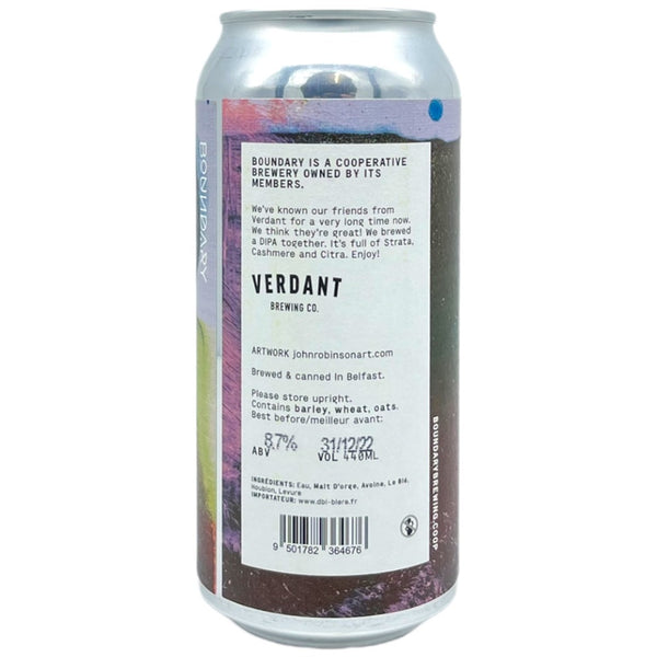 Boundary x Verdant IPA Was My Thinking But I'm Open To Suggestions