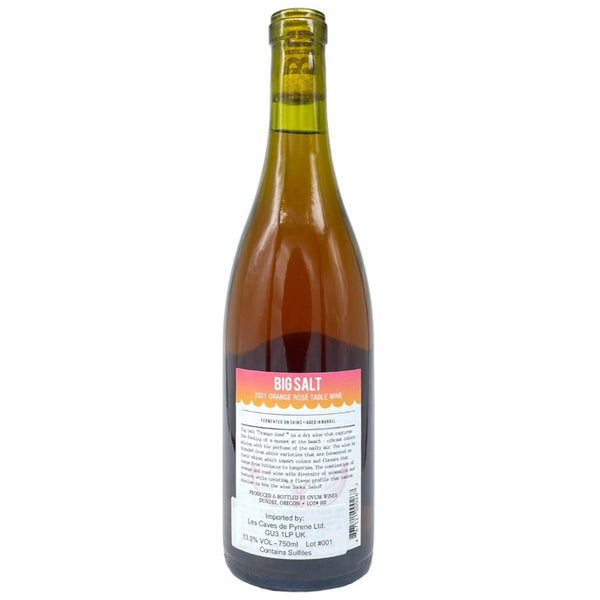 Ovum Wines Big Salt Orange Rosé 2021