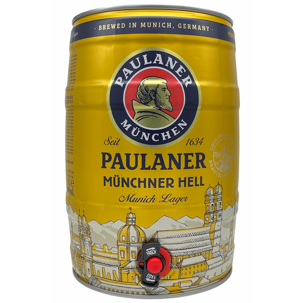 Paulaner Munchner Hell 5L Mini Keg