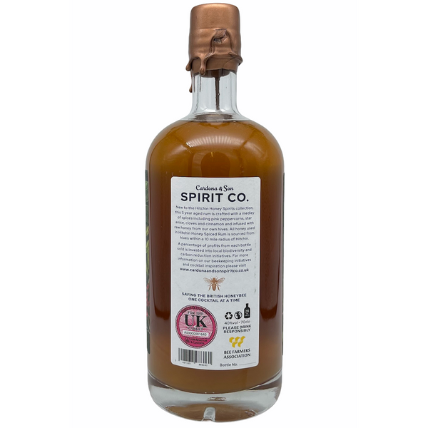 Cardona & Son Spirit Co. Hitchin Honey Spiced Rum