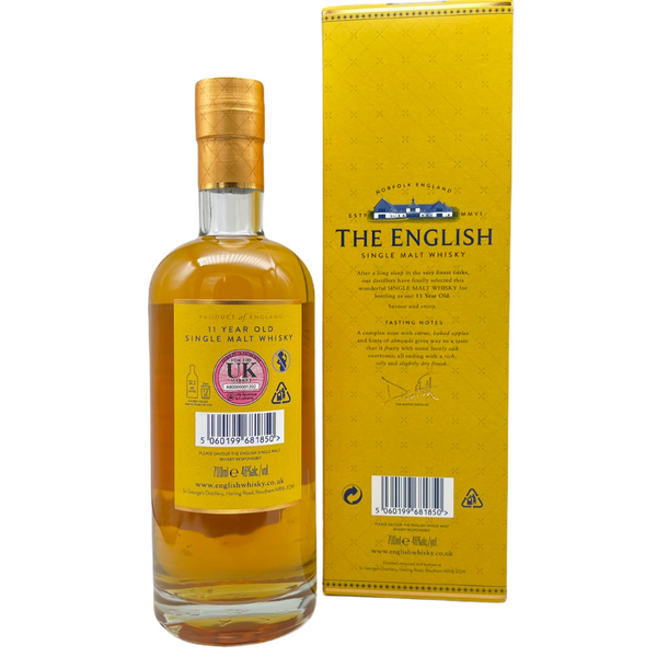 English Whisky Co The English – 11 Yr