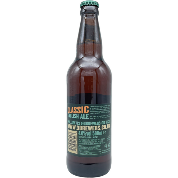 The 3 Brewers Classic English Ale
