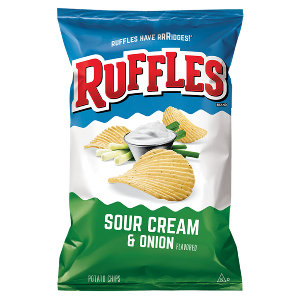 RUFFLES Sour Cream & Onion